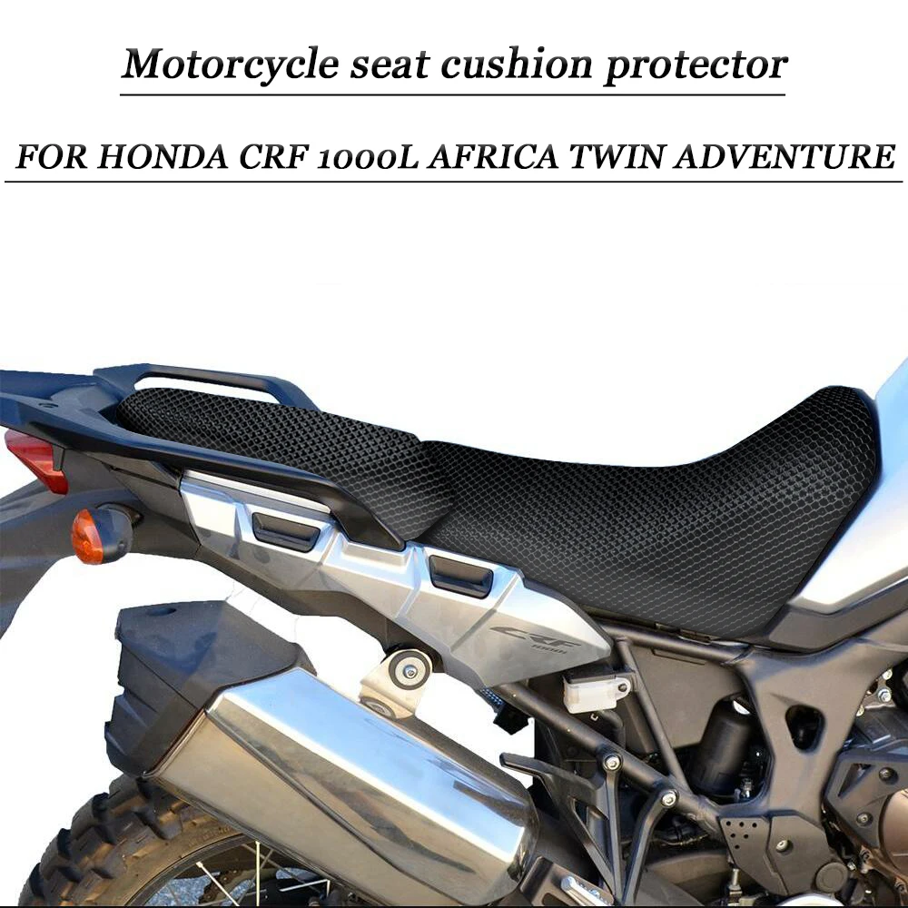 

Motorcycle Accessories Protecting Cushion Seat Cover For HONDA CRF1000L AFRICA TWIN ADV Nylon Fabric Saddle Seat Cover