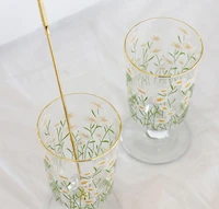 new beautiful tulip in summer little daisy vintage goblet phnom penh glass girls sparkling wine drink party goblet