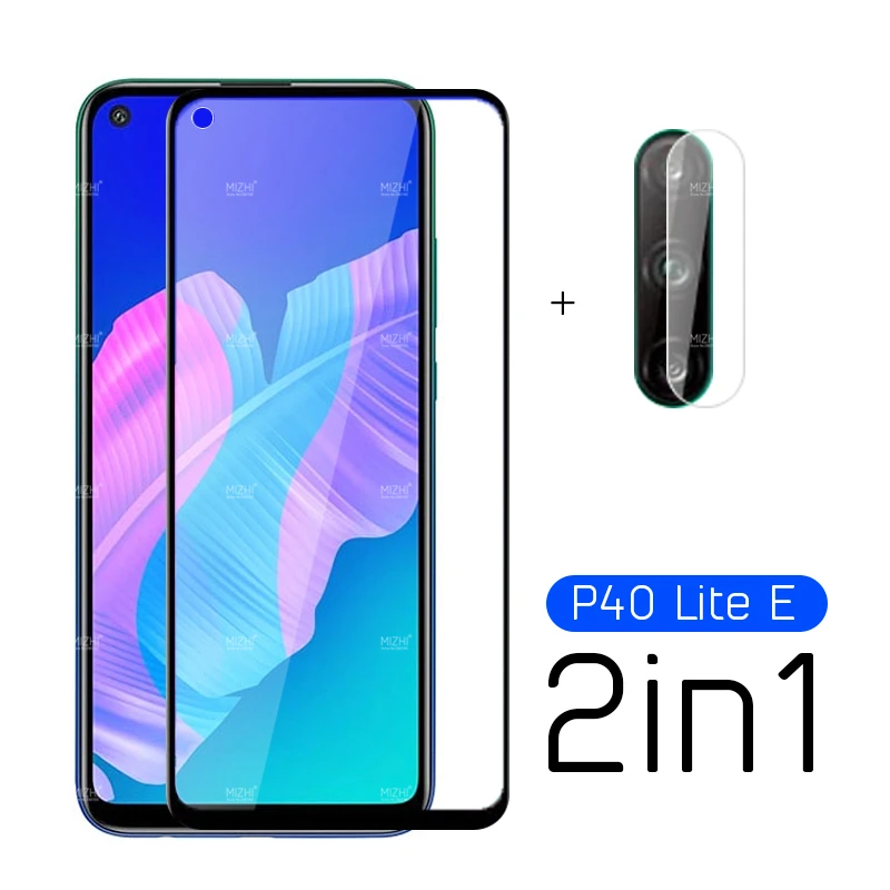 Стекло защитное (смартфон + камера) MEIZHI для Huawei (P40 Lite/ P40 Lite E) | Мобильные телефоны и