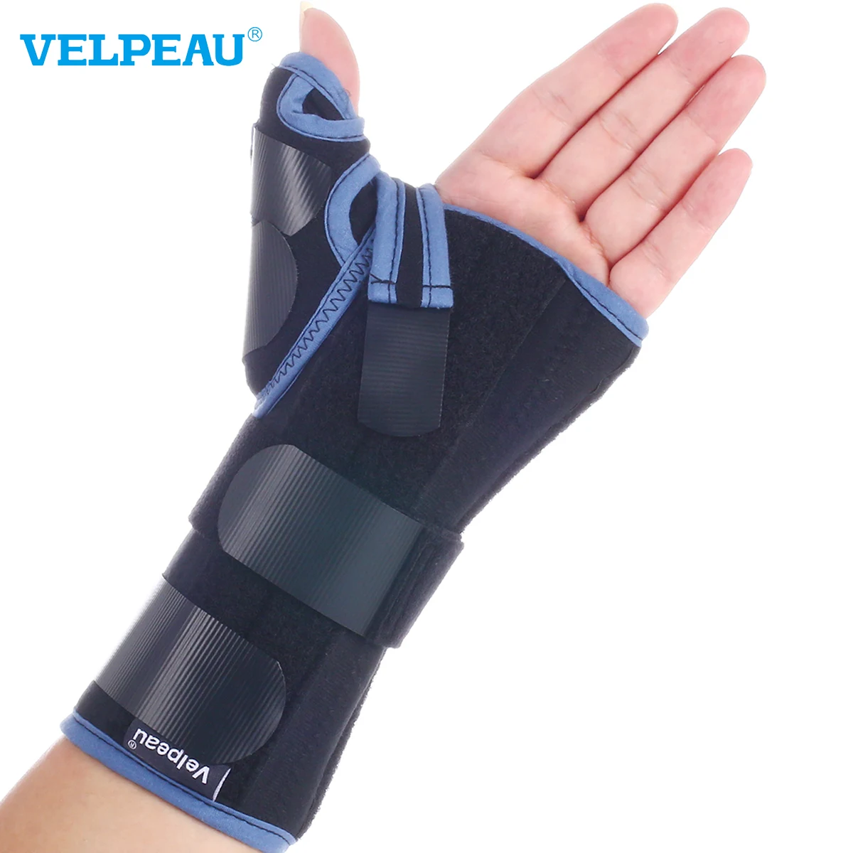 

VELPEAU Professional Wrist Tenosynovitis Wrist and Thumb Brace Wrist Brace Fracture Sprain Fixed Splint Length Optional
