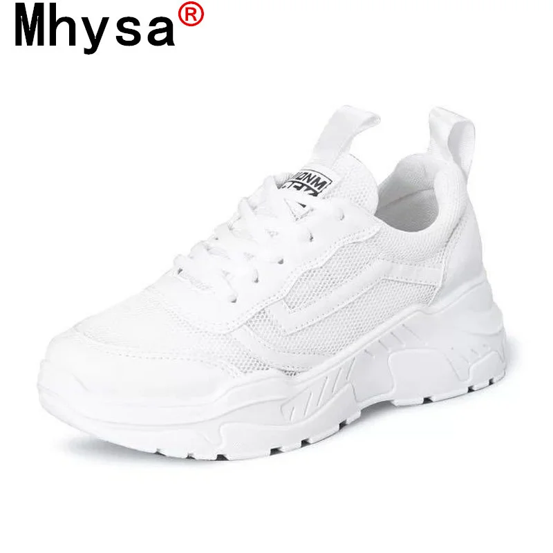 

2021 Fashion Women's Shoes Comfortable Breathable Mesh Casual Shoes Autumn Women's Lace-up Non-slip Wear-resistant Sneakers