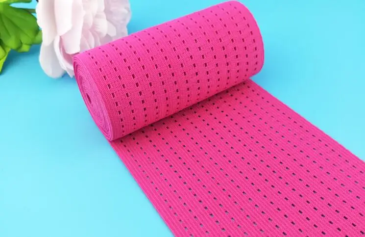 10 см широкая сетчатая эластичная лента s для швейных аксессуаров DIY Детский пупочный пояс мягкая резиновая эластичная лента Полиэфирная тесьма