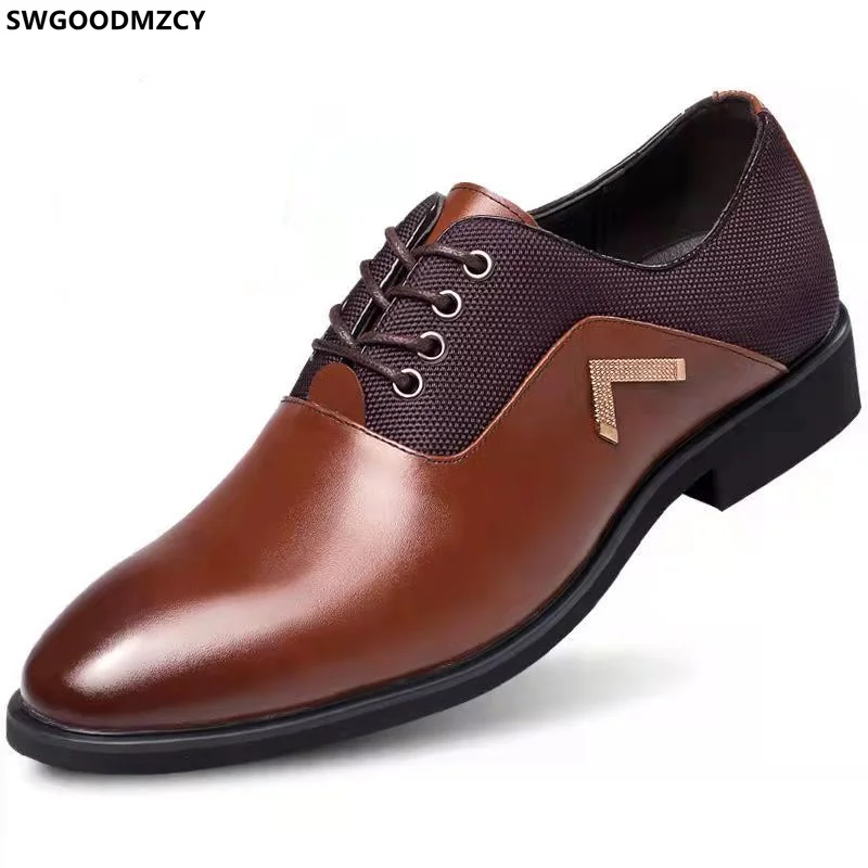 

Formal Party Shoes for Men 2023 Elegant Oxford Men Dress Shoes Classic Elevator Shoes Men Sapato Social Masculino Zapatos Hombre