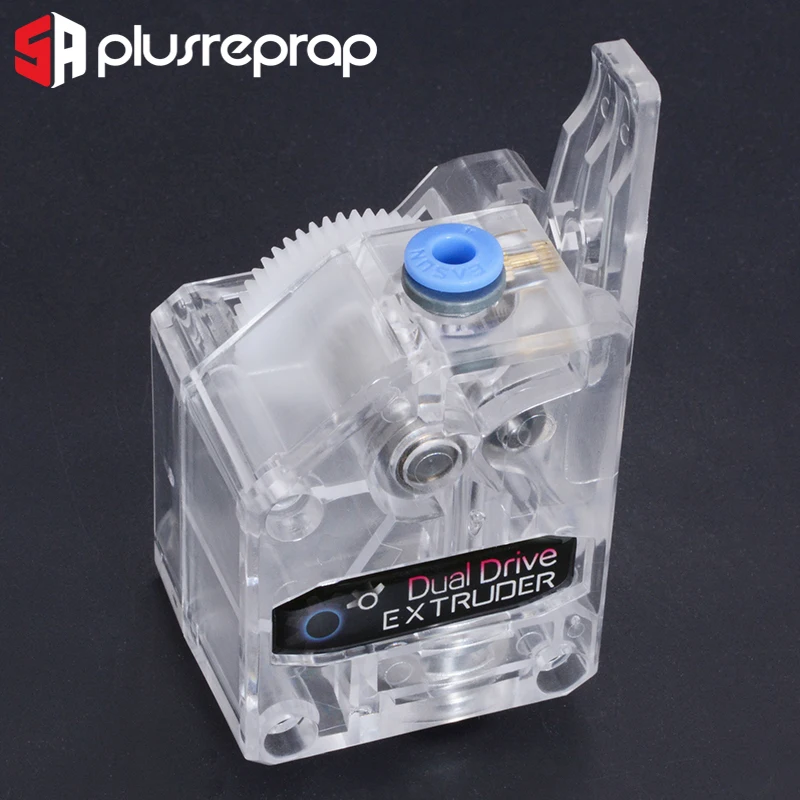 Bowden Clone Dual Drive Gear Extruder BMG Extruder for 3D Printer MK8 V6 CR10 1.75mm TPU/TPE Flexible Filament