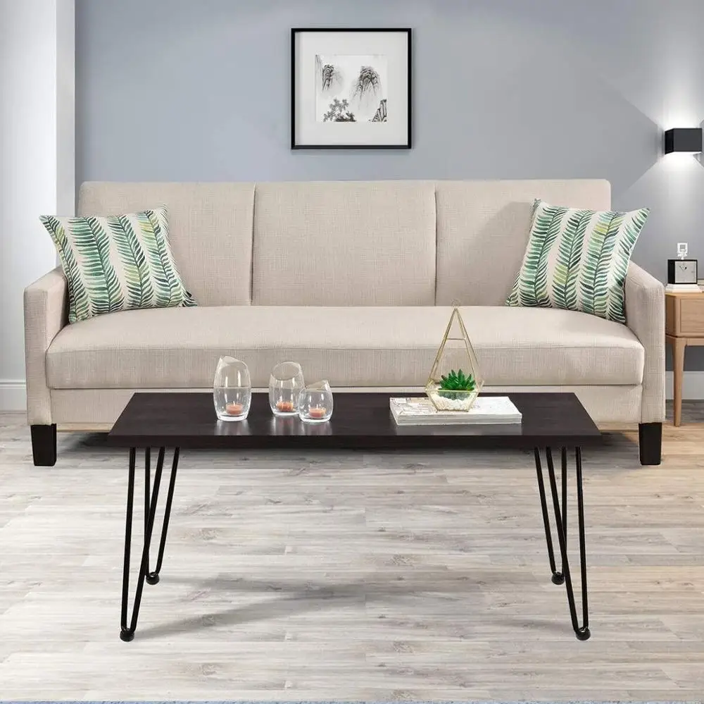 4 шт 12 дюймов шпилька мебель ножки с резиновыми напольными протекторами для