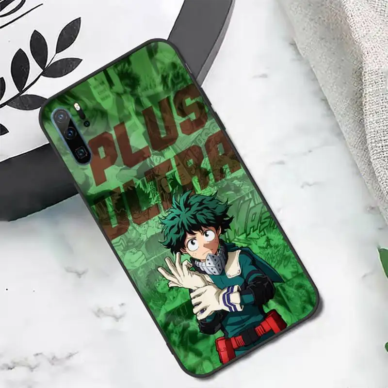 

Deku Izuku Midoriya My hero academia Phone Case For Huawei honor Mate P 10 20 30 40 i 9 8 pro x Lite smart 2019 nova 5t