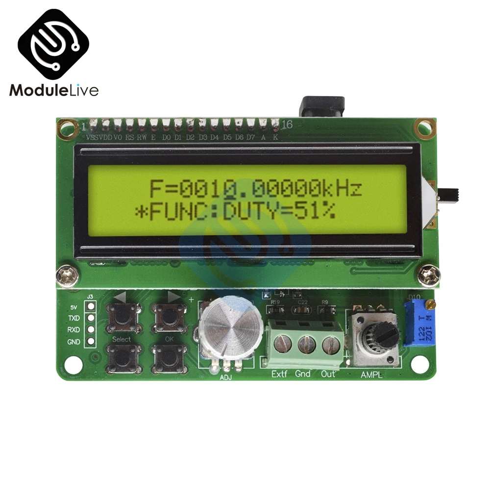 FYE050 DDS Функциональный модуль генератора сигнала 3 в Случайная Форма 1 Вт Выход|signal