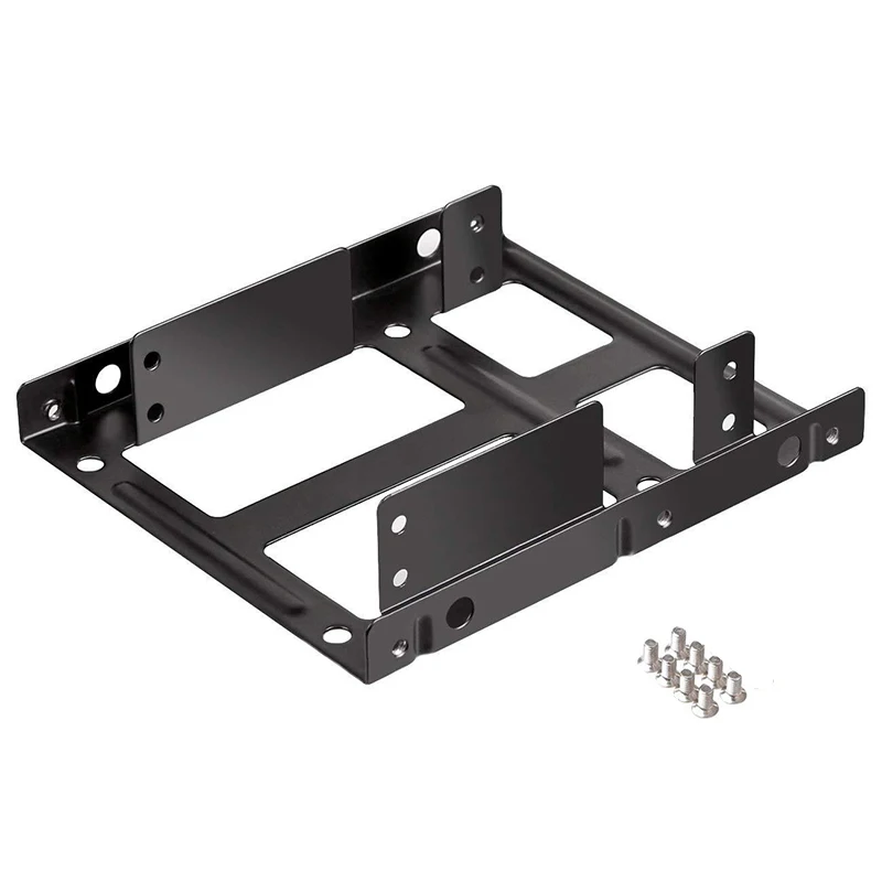 Металлическая Рамка 2 5 дюймов до 3 внешний HDD SSD металлический монтажный комплект