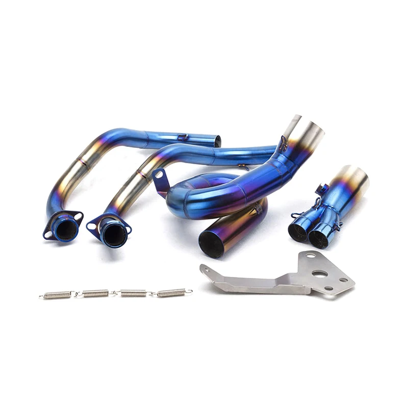 

Slip On For Yamaha MT-07 FZ07 Full Exhaust System Motorcycle Header Connect Link Pipe 51mm Silencer Tip Muffler Stainless Steel