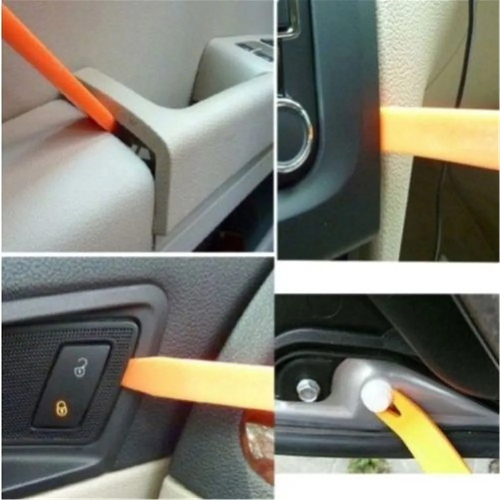 12 шт. Портативный Авто Радио панель дверной зажим отделка тире Аудио Удаление