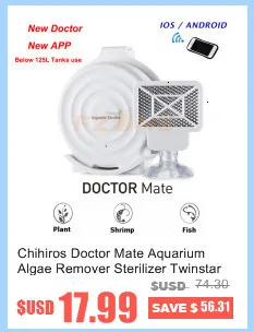 360 градусов регулируемый угол 6500k USB зарядка мини нано светодиодный светильник аквариумный аквариум вода для выращивания растений
