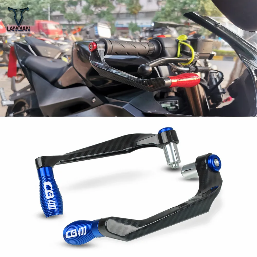 

For HONDA CB400 1992-1998 Motorcycle 7/8" 22mm Lever Guard Handlebar Grips Guard Brake Clutch Levers Protector Moto Accessories