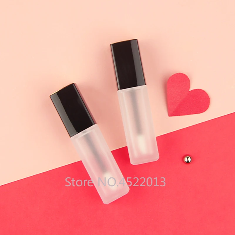 10/30/50 шт небольшие образцы черная бутылка для блеска губ пустой Макияж глазури