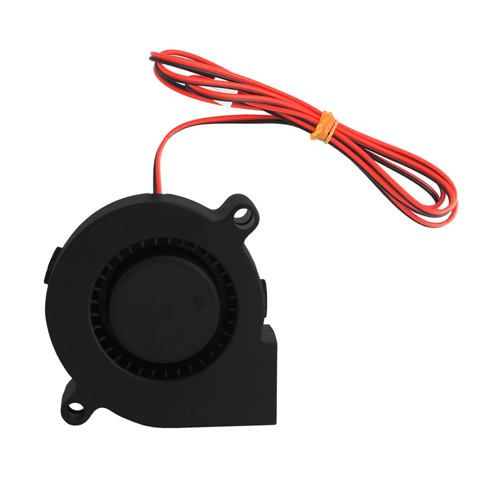 4 шт. DC 24V 5015 охлаждающий турбо вентилятор бесщеточный 2Pin для экструдера кулер