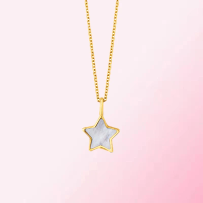 

1:1 Make Fashionable Design Necklace In 925 Sterling Silver Custom Wish Meteor Shape