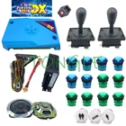 Pandora Box DX 3000 в 1, комплект для Аркады jamma, запчасти с светодиодный кнопкойHAPP, джойстик для DIY, 2 игрока, аркада, игровой автомат, консоль