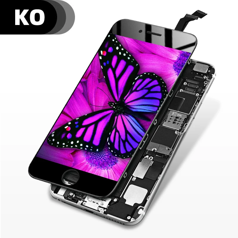 ЖК-дисплей для iPhone 6 6s 7 Plus сенсорный экран с дигитайзером в сборе замена черный