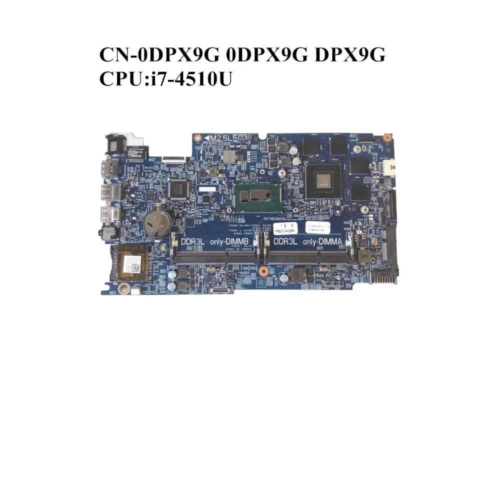 Отлично подходит для DELL 15 7537 материнская плата портативного компьютера с i7-4510U