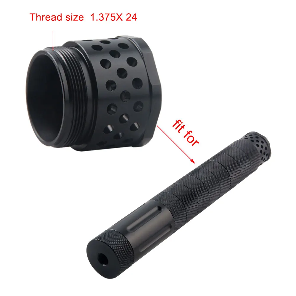 Алюминиевый фильтр Торцевая крышка винт адаптер с резьбой 1.375X24 для топливный mst