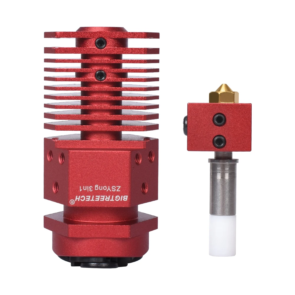 bigtreetech 3 in 1 out hotend extruder kits 1224v switching hot end kits remote feeding for cr10 series 3d printer parts free global shipping