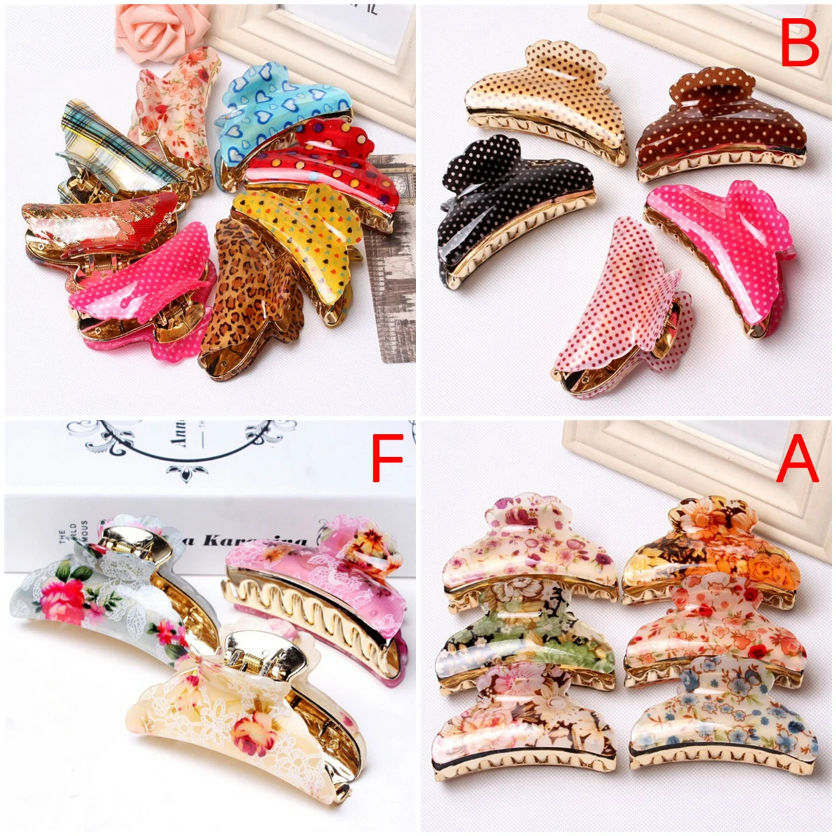 9 см женская заколка для волос большого размера акриловая женские заколки крабы