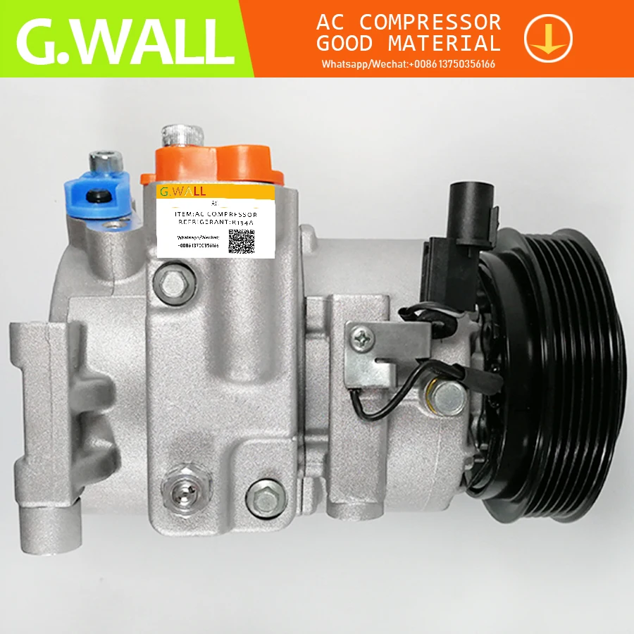 A/C AC компрессор и сцепление для автомобиля hyundai Accent 1.6L OEM 1E29003000 1E290-03000 1G2810542 977011R000 97701-1R000