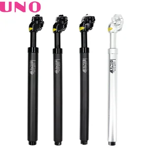 Подседельный штырь для велосипеда UNO, амортизирующий, Сверхлегкий, 27,2 мм, 28,6, 30, 30,4, 30,9, 31,6 мм, X350 мм, алюминиевый 6061