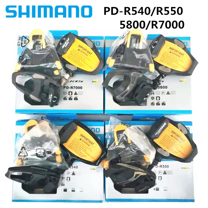 SHIMANO PD R540/R550/5800/R7000 замок для езды на велосипеде педаль дорожного велосипеда с SH11