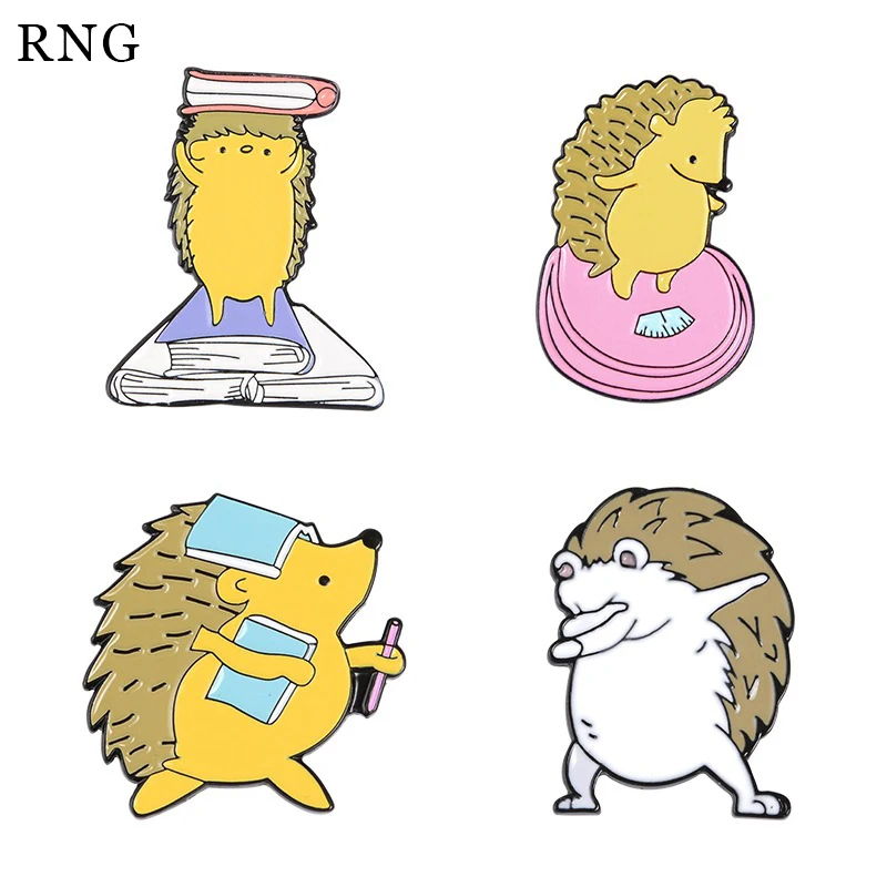 Металлическая эмалированная брошь RNG для женщин и мужчин брошка с подвеской