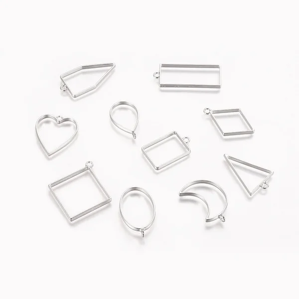 10 шт./компл. подвеска с открытой рамкой для смолы эпоксидная смола материалы