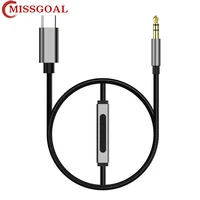 missgoal type c to 3 5mm headphone jack audio interface adapter aux cable home stereo converter car audio cable for huawei