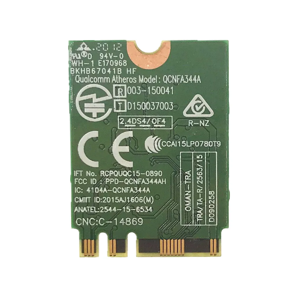 Для Acer Samsung Asus QCNFA344A DW1820 867 Мбит/с 802.11ac NFA344A Двухдиапазонная Поддержка Bluetooth 4 1 NGFF Card