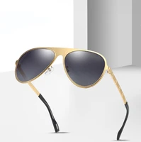 advanced alloy frame men women polarized sun glasses polarized mirror minus myopia sunglasses custom made lens 1 to 6