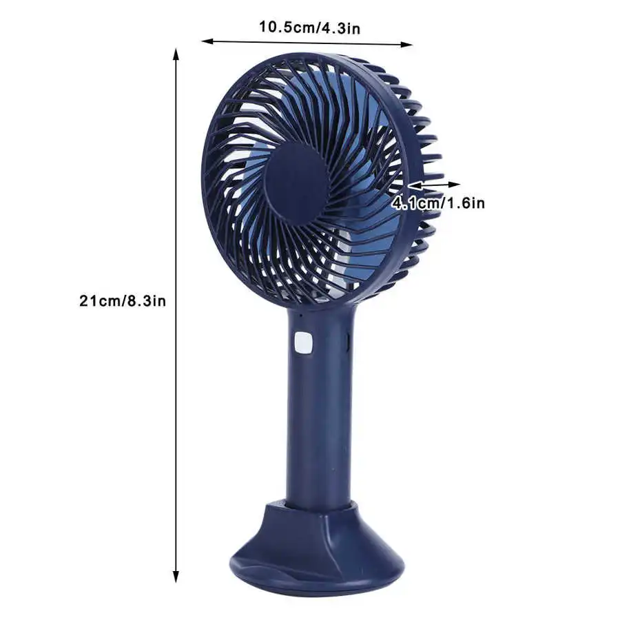

Mini Handheld Fan Portable Multifunctional Fan with Bracket USB Charging for Home Office Fan