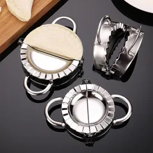 Rvs Dumplings Tool Lui Diy Jiaozi Maker Apparaat Gemakkelijk Knoedel Peeling Slicer Schimmel Keuken Accessoires