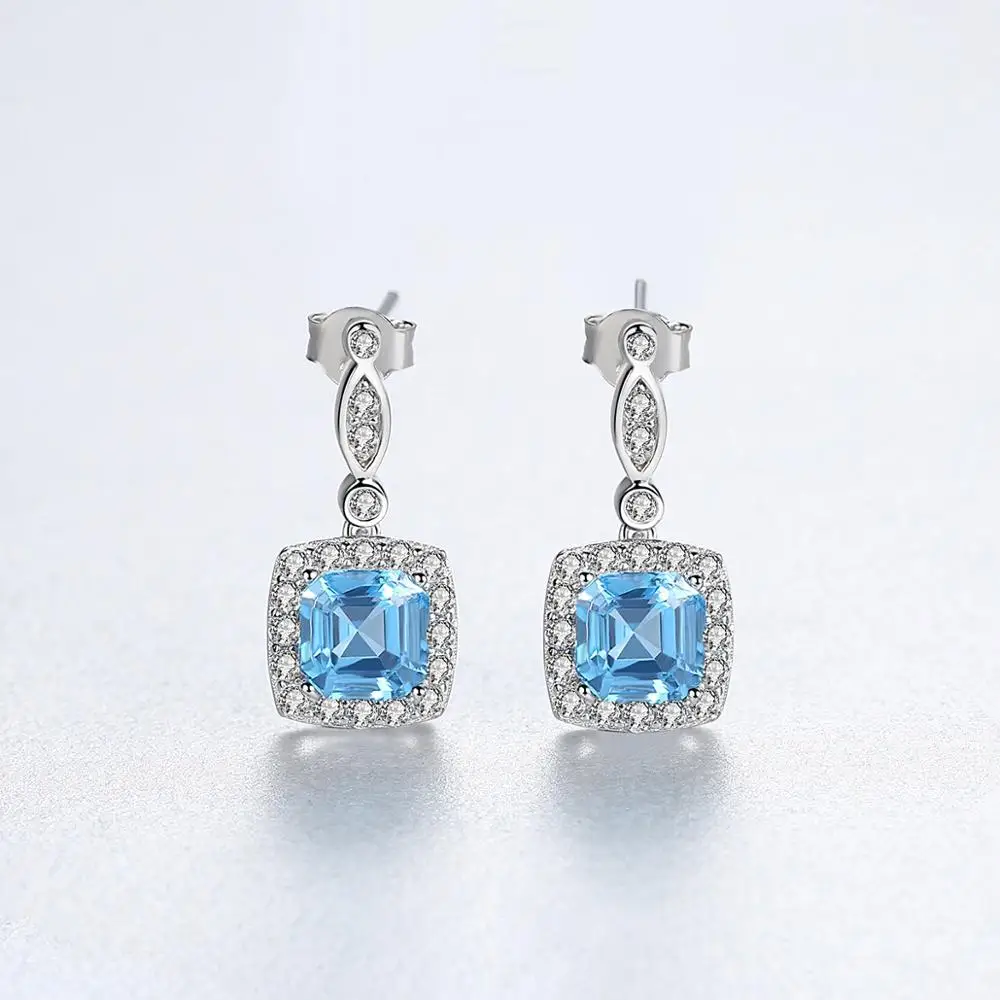 Комплект из колье и серёг серебра 100% пробы | Украшения аксессуары