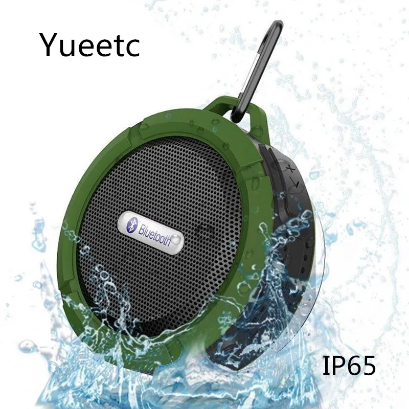 Портативный водонепроницаемый беспроводной Bluetooth динамик мини круглый