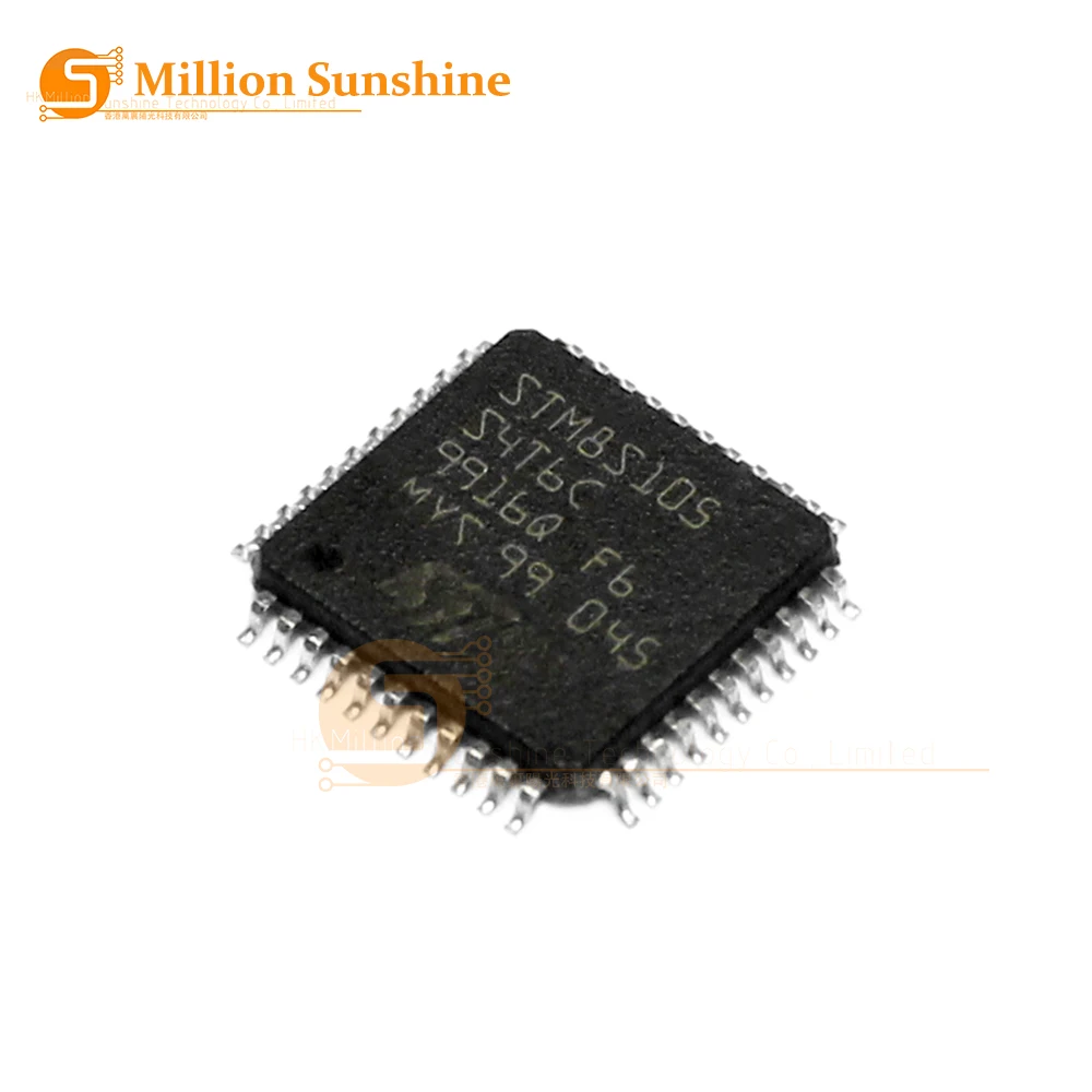 5pcs/lot STM8S105S4T6C LQFP44 microcontroller new integrated circuit IC | Электронные компоненты и принадлежности