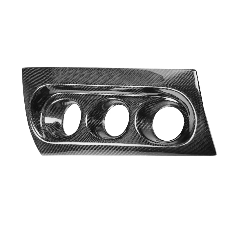 

Carbon Fiber Car Co-Pilot Dashboard Replacement Gauge Pod for Mitsubishi Lancer Evolution X EVO M7 2008-2012 (LHD)