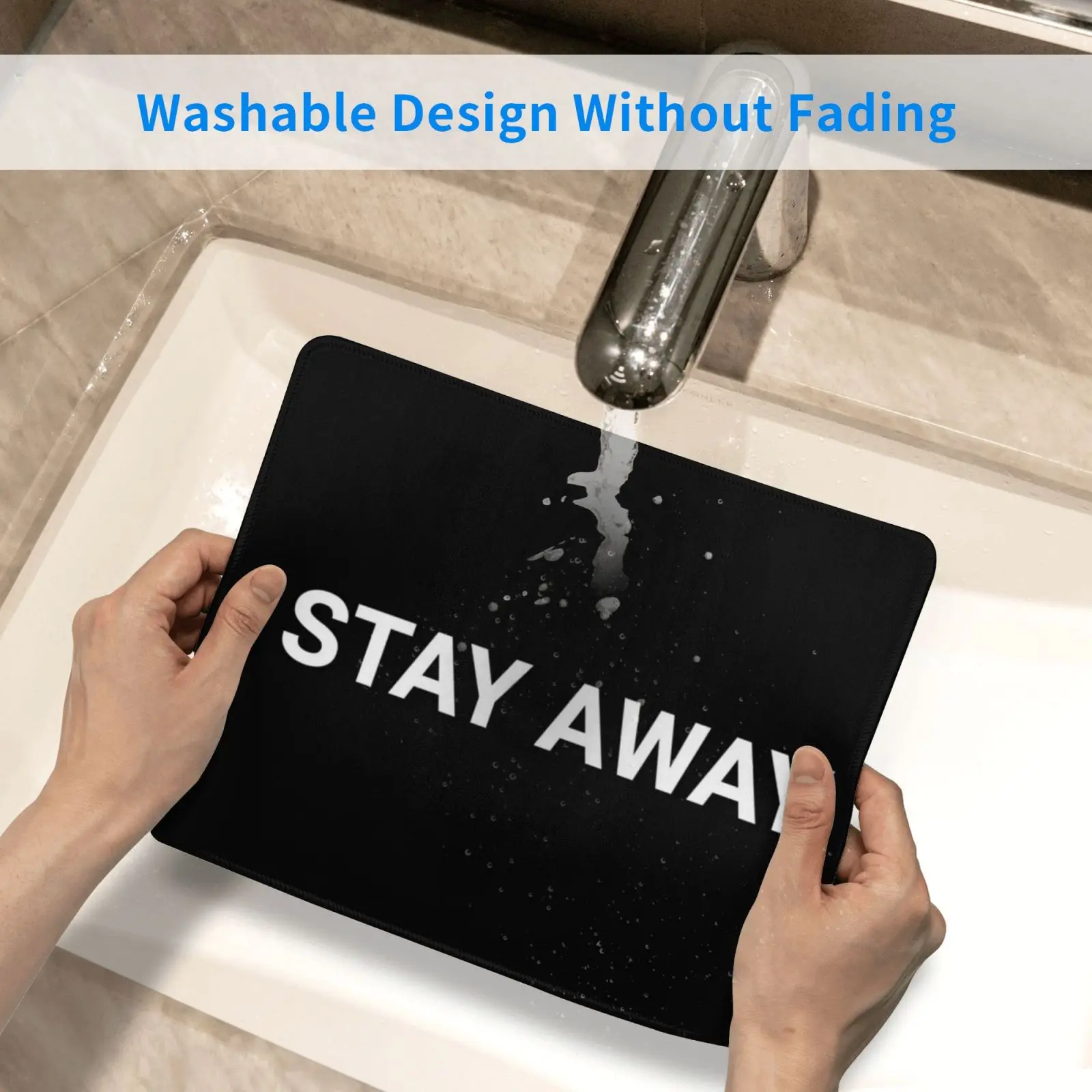 

Copy Of Stay Away Mouse Pad DIY Print Cushion Stay Away Stay Away Motivational