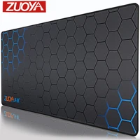 zuoya gaming mouse pad large mouse pad gamer big mouse mat computer mousepad anti slip natural rubber with locking