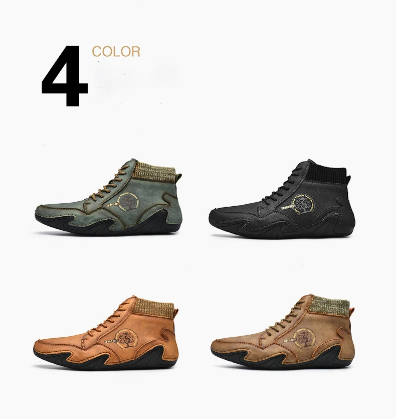 Рисунок 4 - Мужские ботинки с высоким вырезом