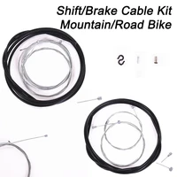 mountain bike shift cable kit road bicycle brake cable wires housing replacement kit