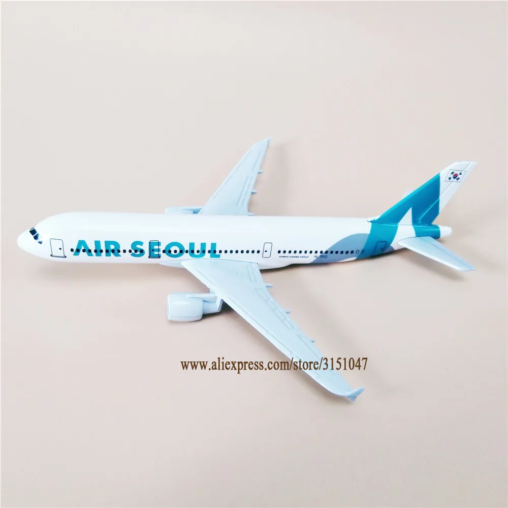 16 см корейские авиаперевозки аэробус 320 A320 авиакомпании | Игрушки и хобби