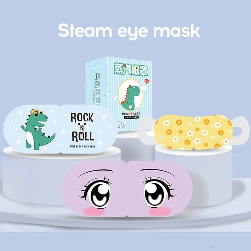 

One-time Heating Steam Eye Mask Hot Compress Steam Eye Mask Relieve Fatigue And Relax Spa Eye Mask