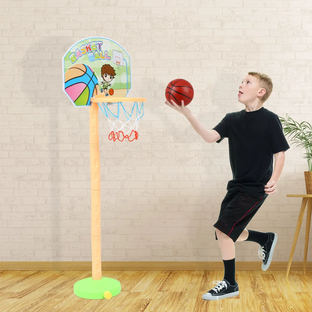

1 Set Basketball Stands Hoop Kids Indoor Outdoor Sport Basketball