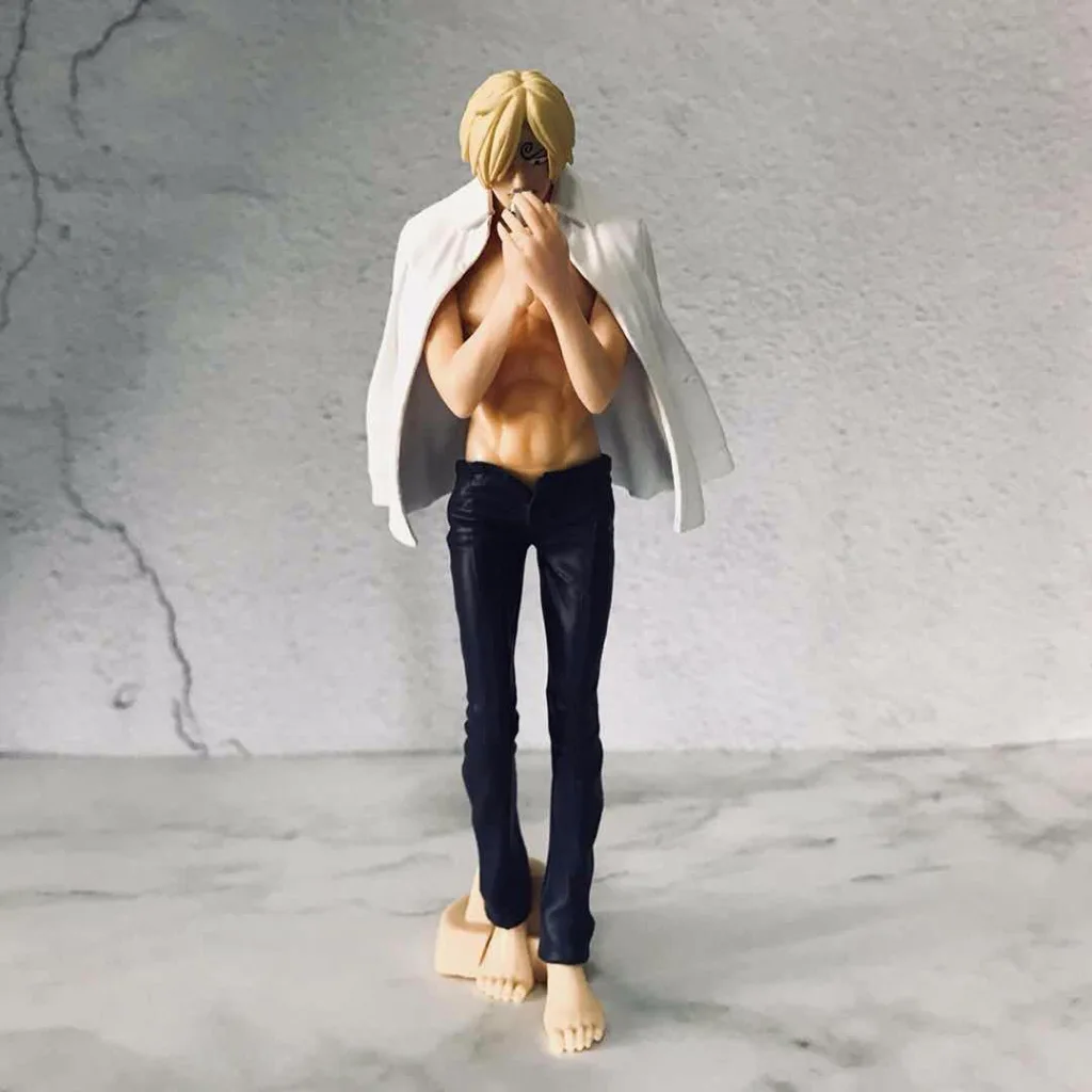 Цельный плащ Sanji в стиле аниме 2 вида цветов для курения голых 2017 с календарем. Vol.2