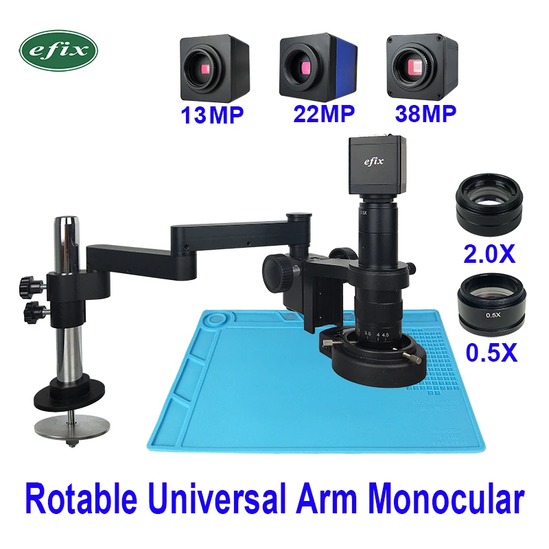 Rotable подставка поддержка монокулярное видео микроскоп HDMI VGA HD USB цифровая