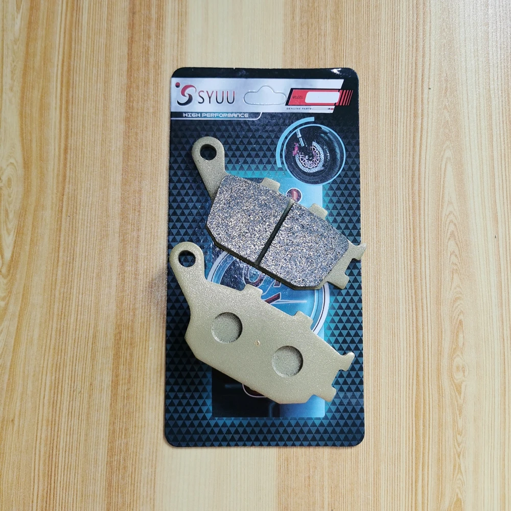 Мотоциклетные медные полуметаллические передние и задние тормозные колодки для