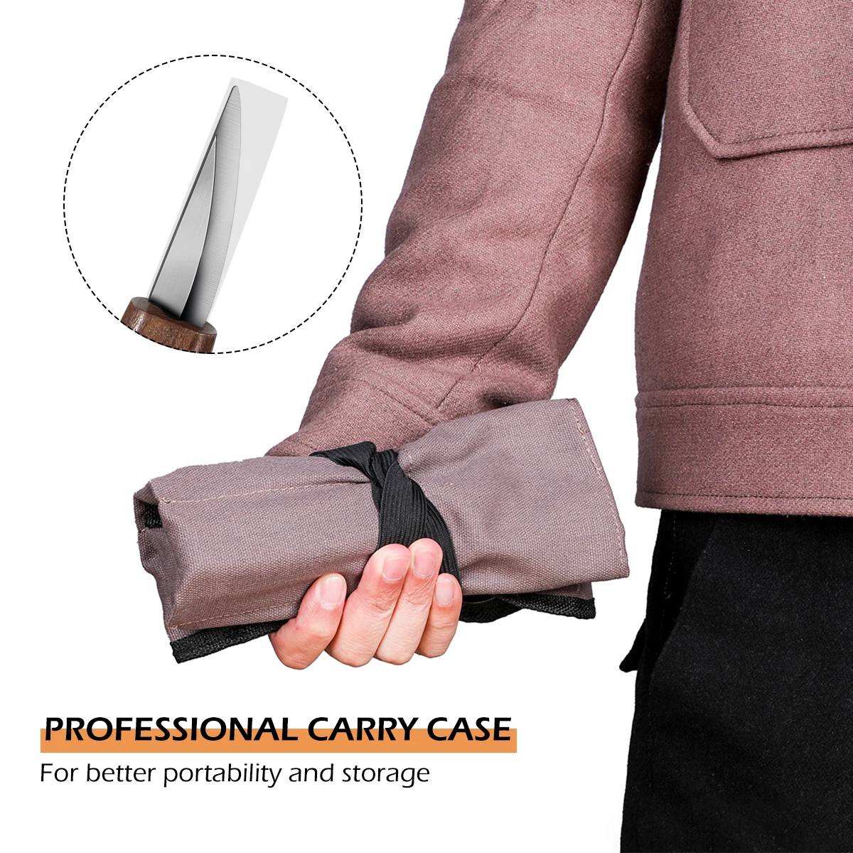 

5/10/12pcs Chisel Woodworking Cutter Hand Tool Set Wood Carving Knife DIY Peeling Woodcarving Sculptural Spoon Carving Cutter